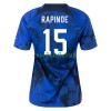 Maillot de Supporter Etats-Unis RAPINOE 15 Extérieur Coupe du Monde 2022 Pour Femme